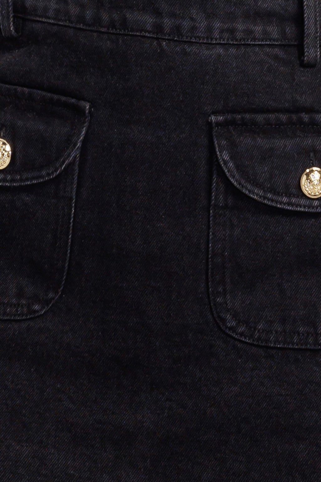 Tailored Flow Black Skort
