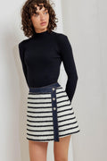 Bonjour Stripe Skort