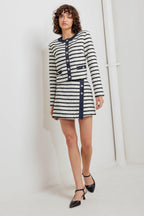 Bonjour Stripe Skort