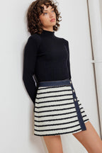 Bonjour Stripe Skort