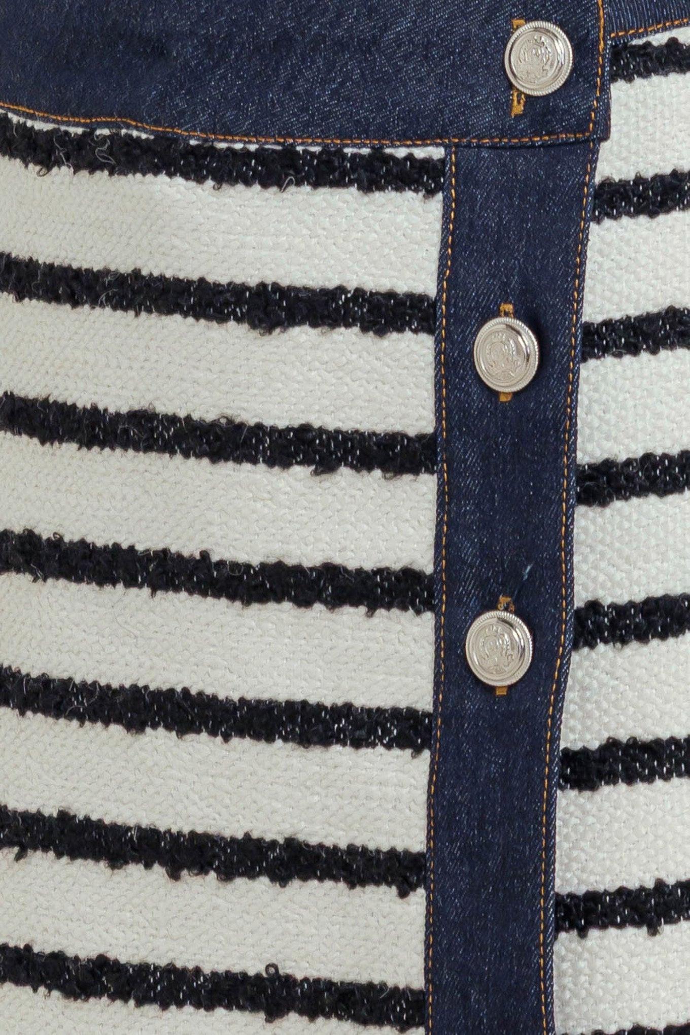 Bonjour Stripe Skort