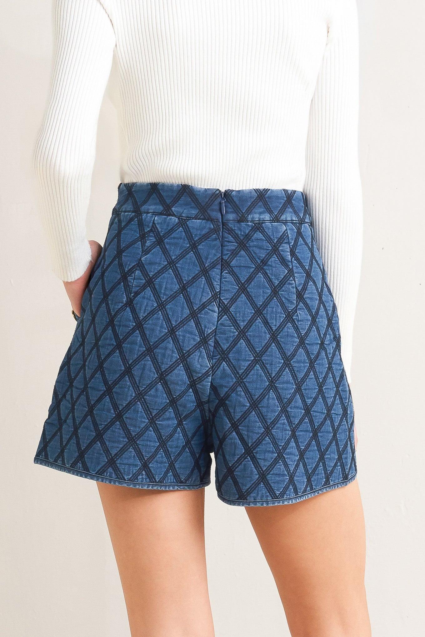Modernluxe Quilted Short