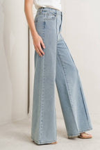 MODERN NEUTRAL DENIM PANTS