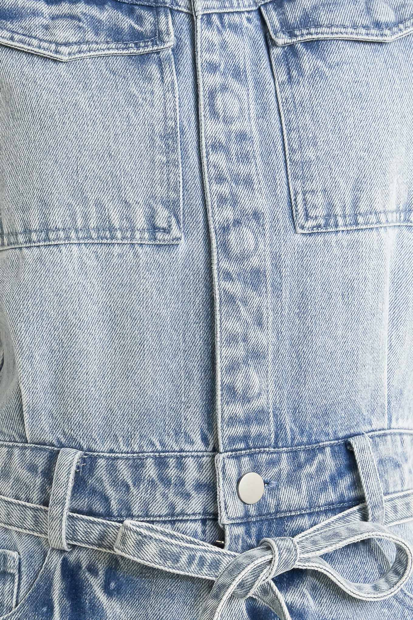 ON MY WAY DENIM JUMPSUIT