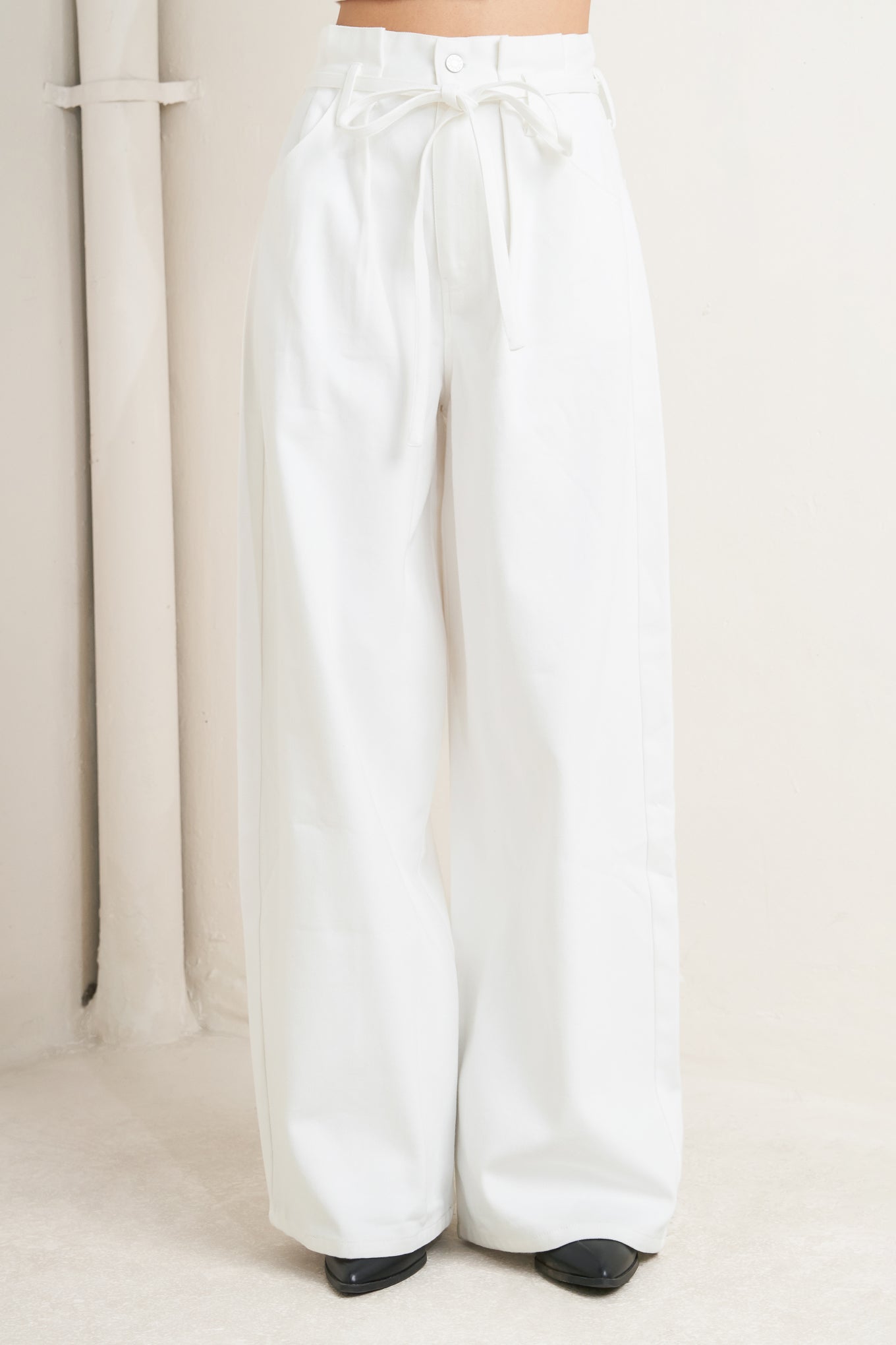 CALM MOTION TWILL BALLOON PANTS