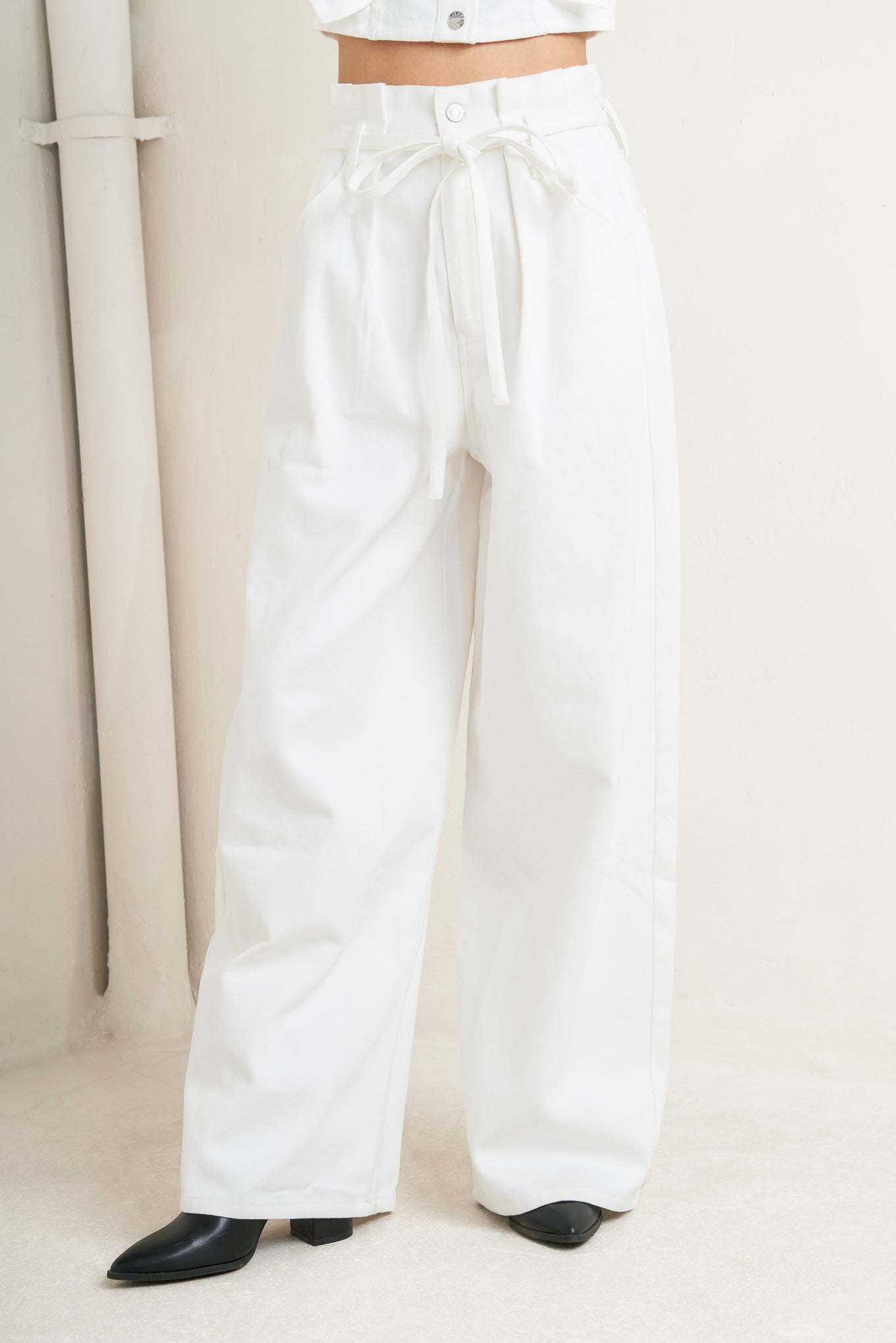 CALM MOTION TWILL BALLOON PANTS
