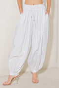 Ocean Breeze Woven Balloon Pants