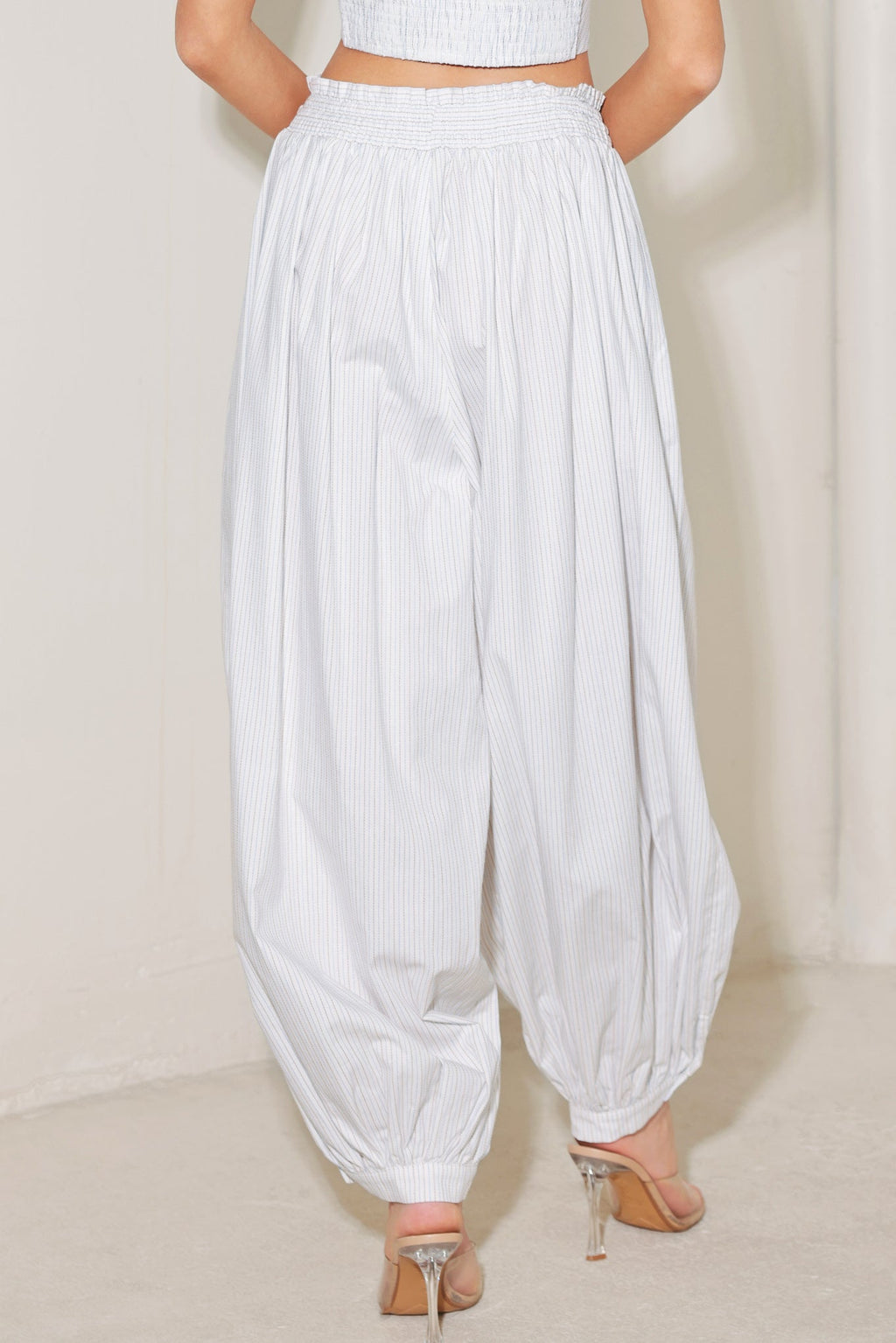 OCEAN BREEZE WOVEN BALLON PANTS