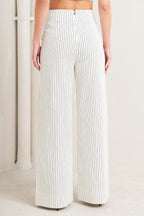 EFFORTLESS FORM STRIPE WOVEN PANTS