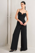 Pristine Edge Black Jumpsuit