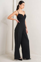 Pristine Edge Black Jumpsuit
