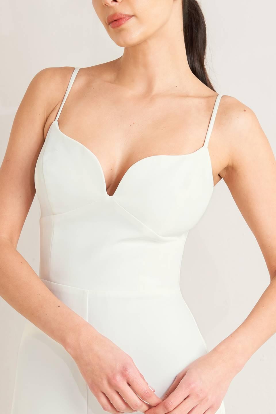 Pristine Edge Off White Jumpsuit