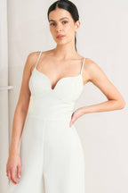 Pristine Edge Off White Jumpsuit