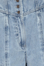 SUNLIT DENIM MOMENT SHORTS