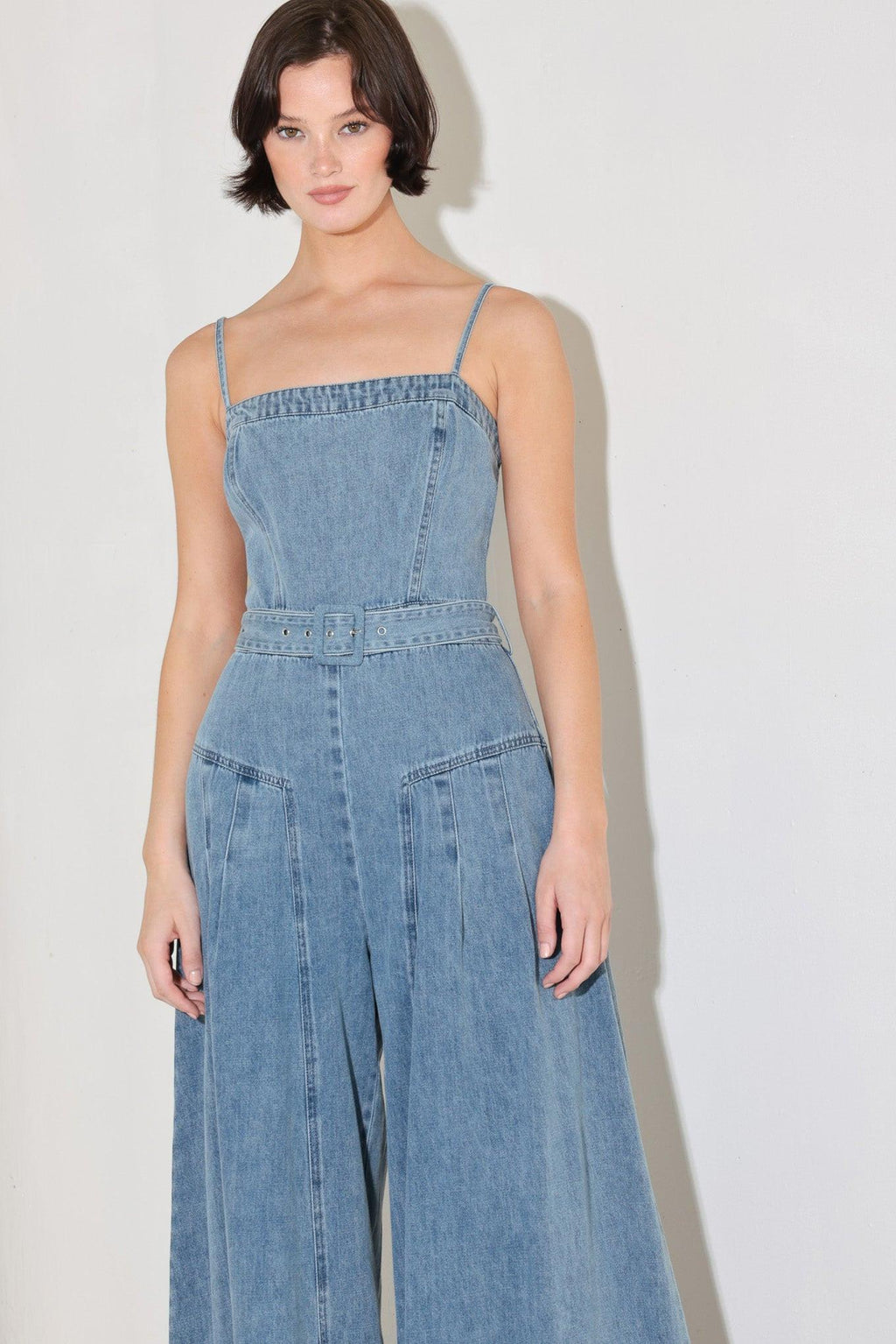 Coastal Confidence Denim Jumpsuit