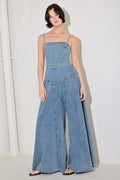 Coastal Confidence Denim Jumpsuit