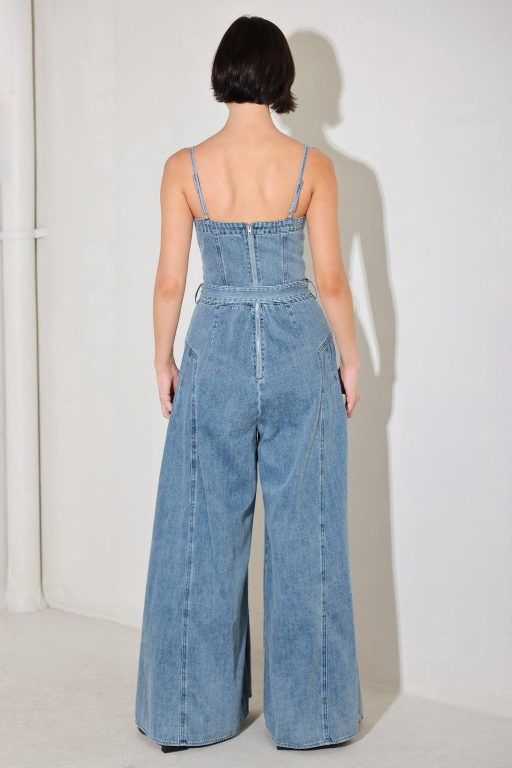 Coastal Confidence Denim Jumpsuit