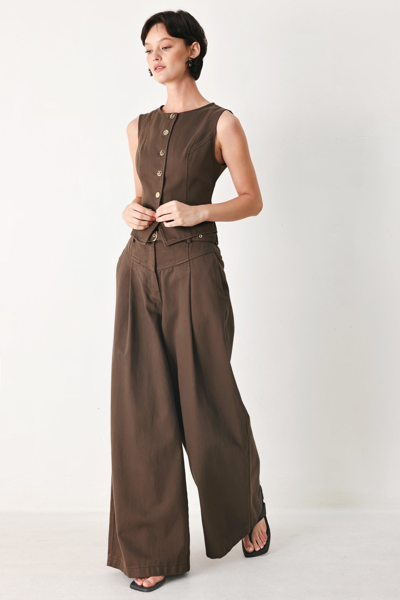 Brown Sugar Statement Pants