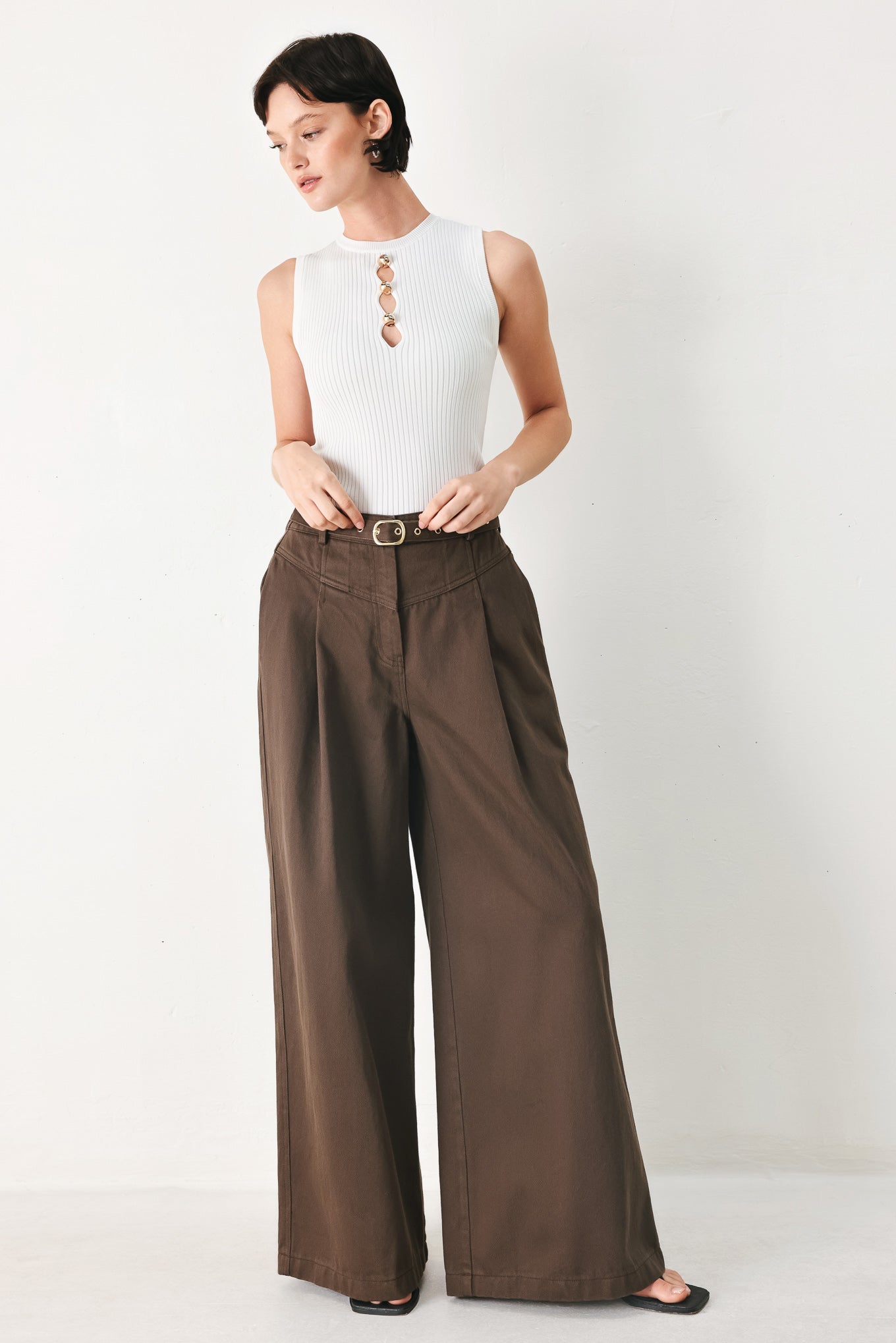 Brown Sugar Statement Pants