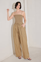 DESERT DAYDREAM WOVEN JUMPSUIT