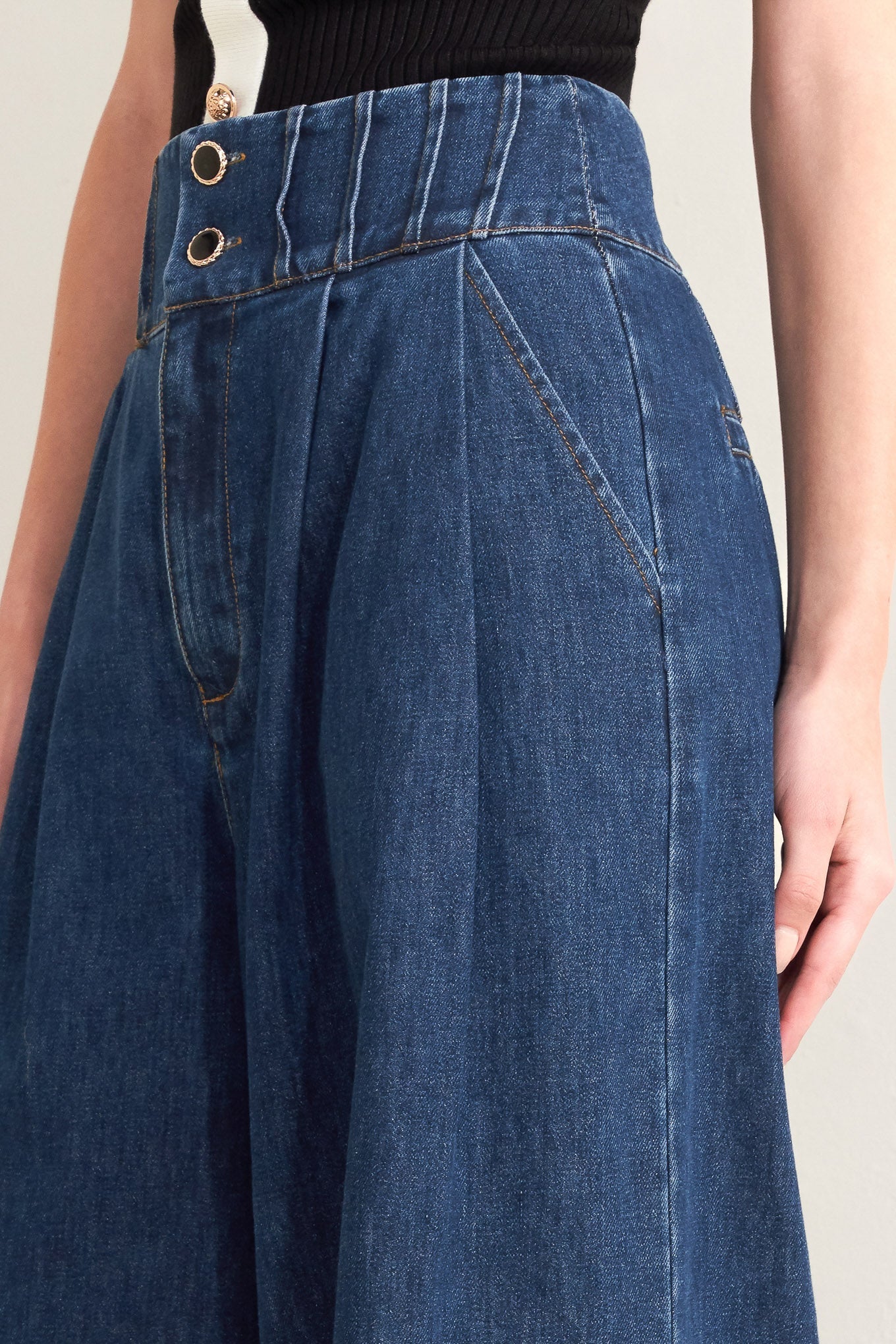 OCEAN DRIVE WIDE DENIM PANTS