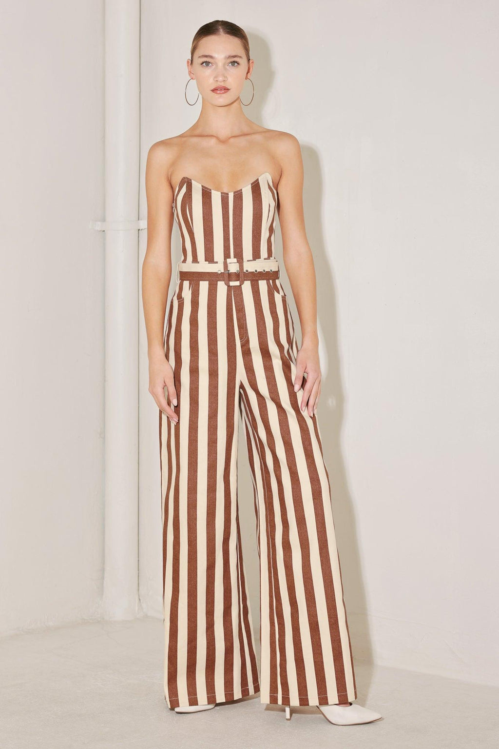 Golden Stripe Era Jumpsuit