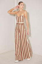 Golden Stripe Era Jumpsuit