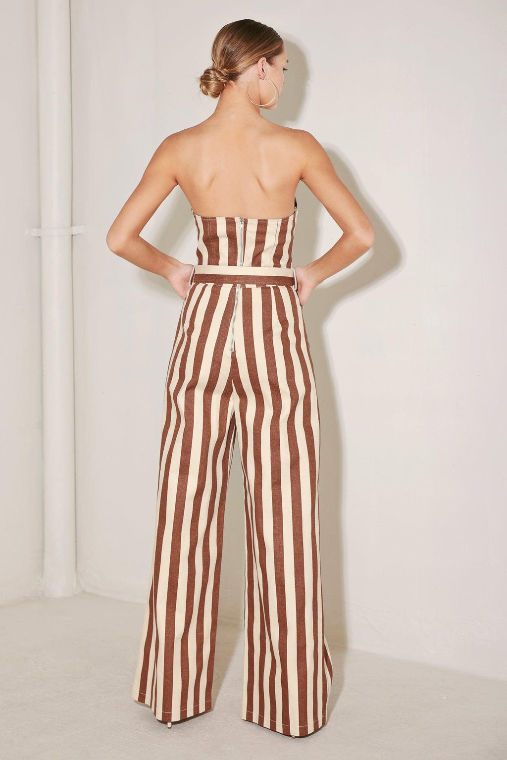 Golden Stripe Era Jumpsuit