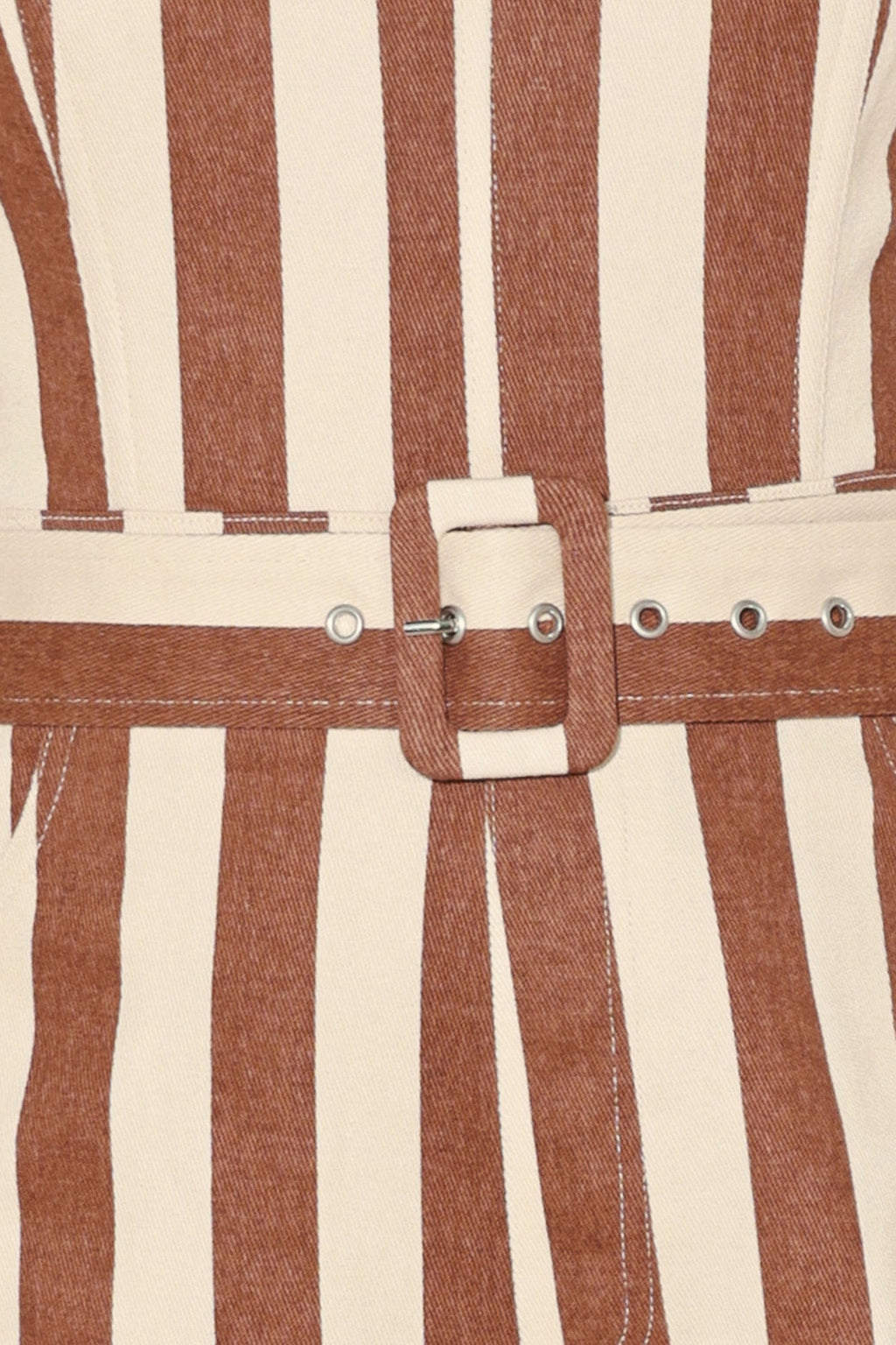 GOLDEN STRIPE ERA WOVEN JUMPSUIT