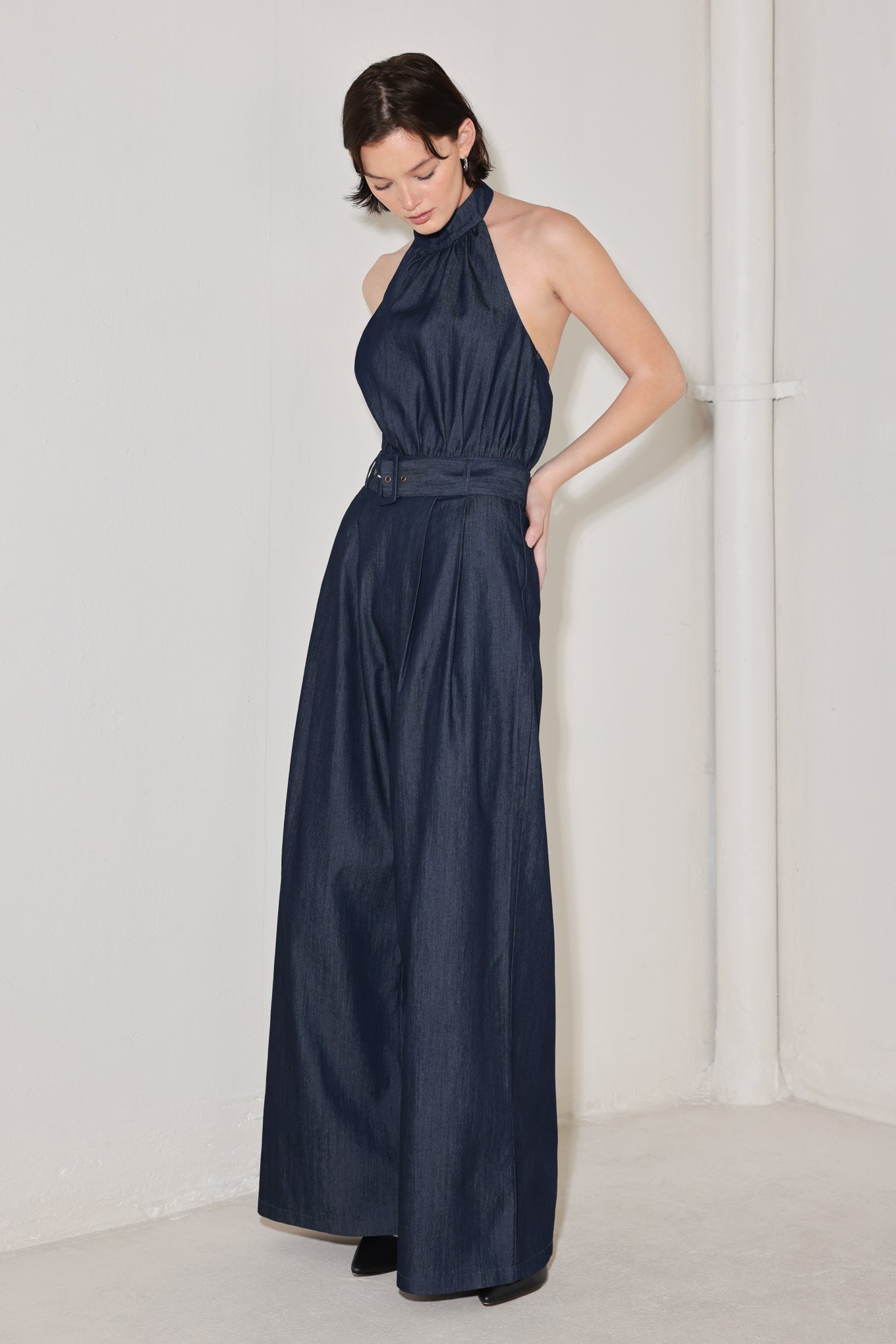 EVENING EDITION WOVEN JUMPSUIT