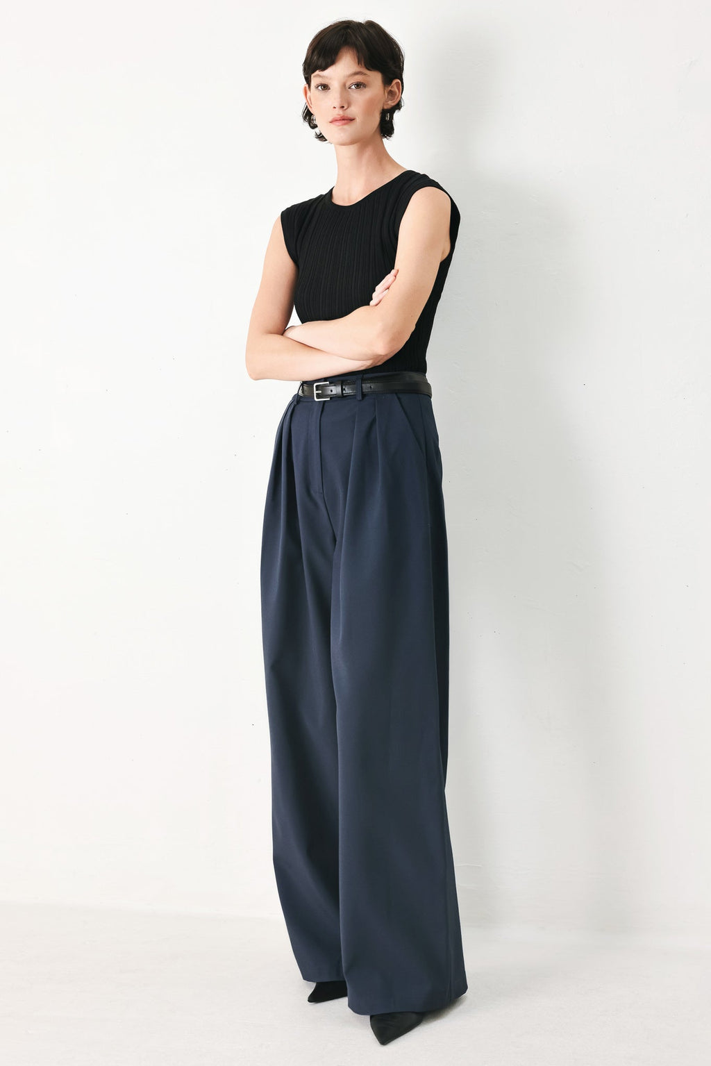 Power Play Wide-Leg Pants