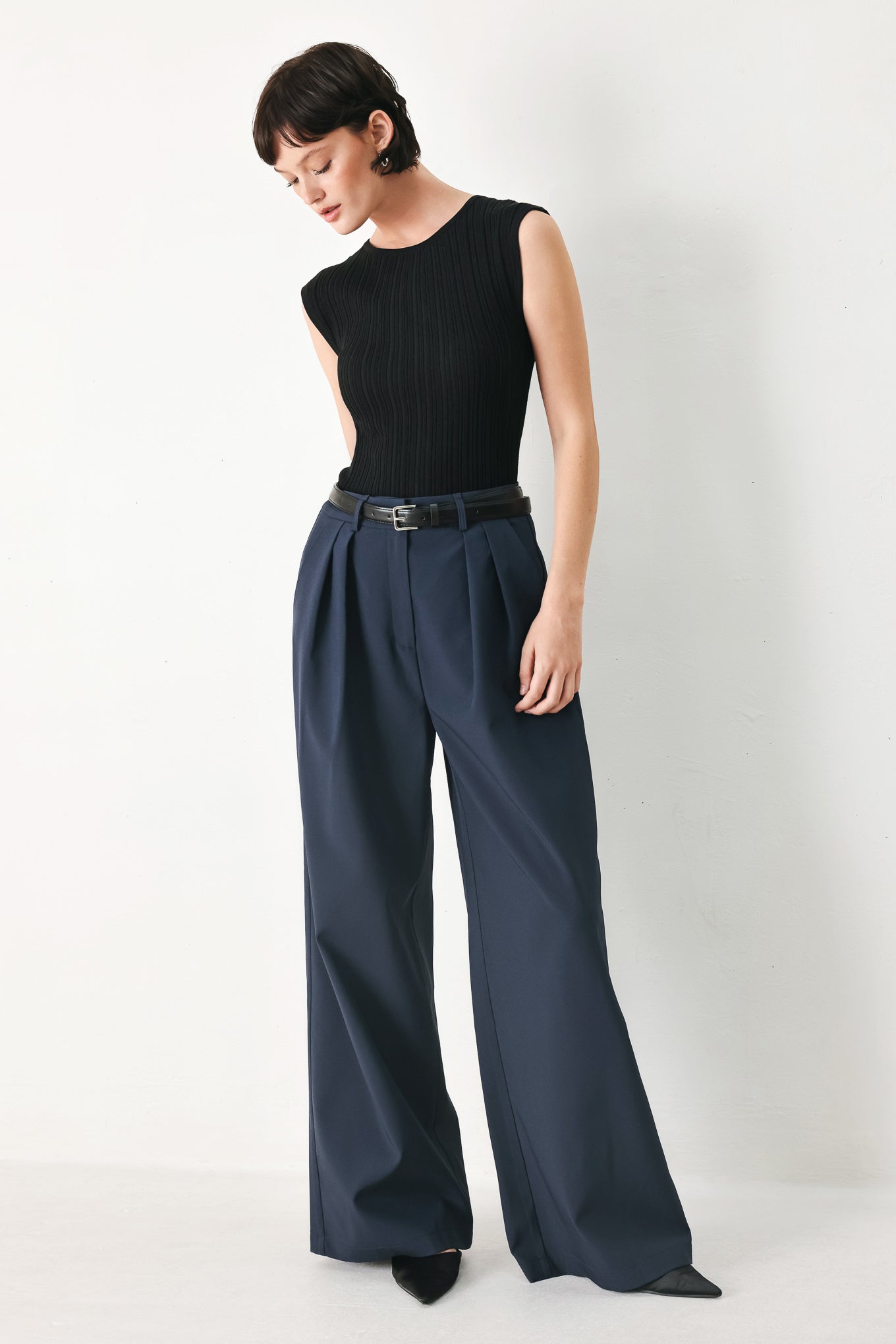 Power Play Wide-Leg Pants