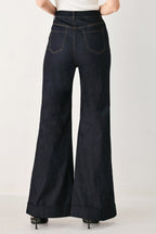 Contrast Stitch Denim Pants