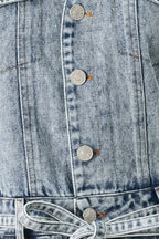 Weekend Blue Look Denim Romper