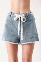 Beach Day Denim Shorts