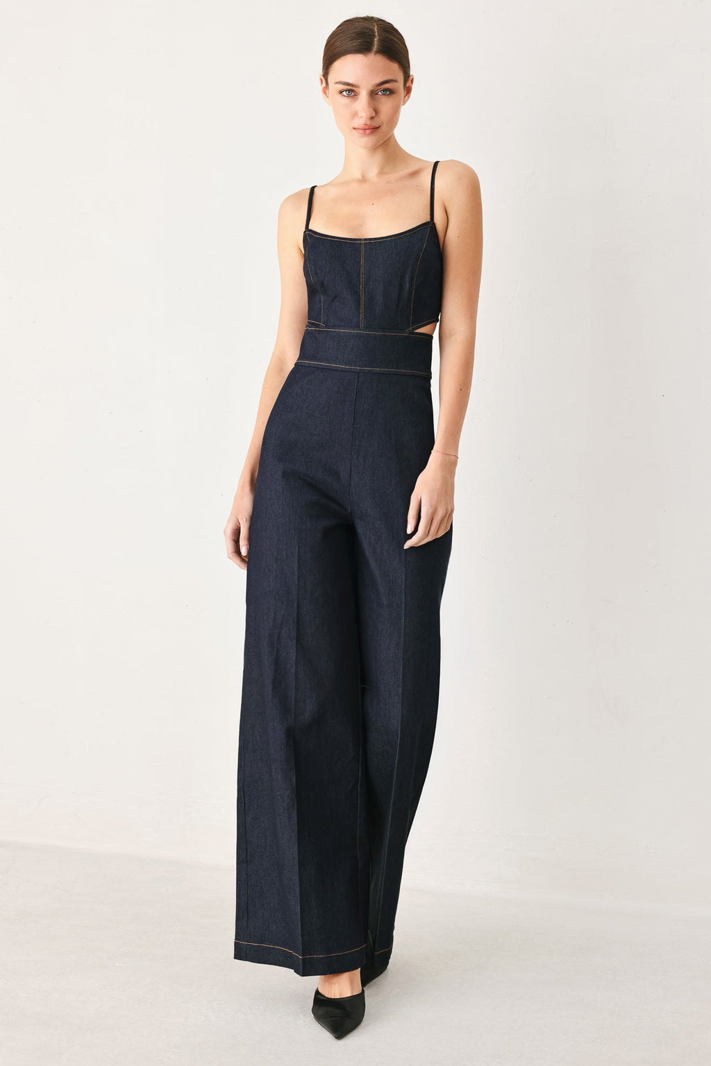 Lovely Muse Denim Jumpsuit