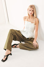 Stay in Motion Woven Barrel Pants