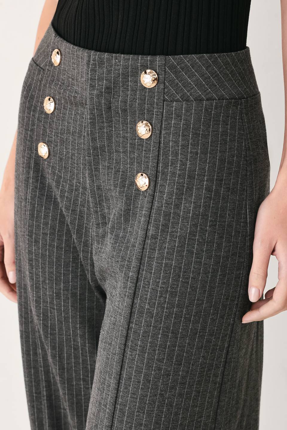 Modern Pinstripe Pants