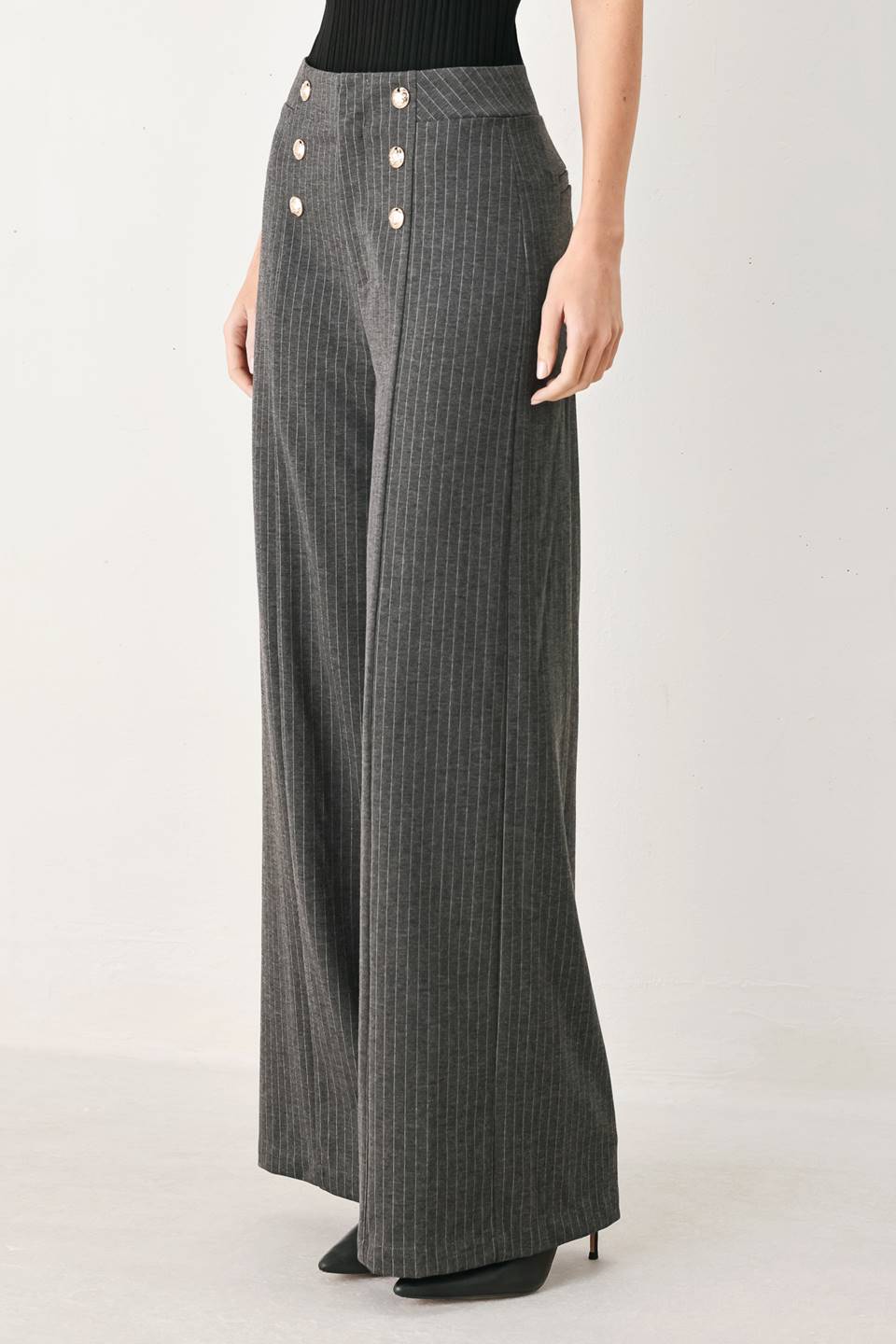 Modern Pinstripe Pants