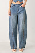 Western Muse Denim Balloon Pants