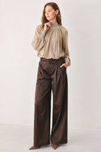 Parchment Relaxed-Fit Pants