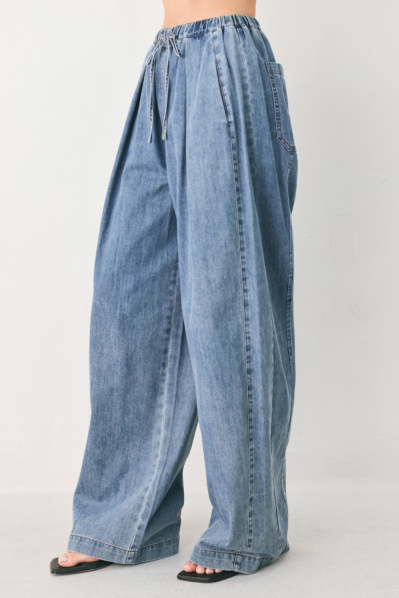 Relaxed Retreat Denim Pants
