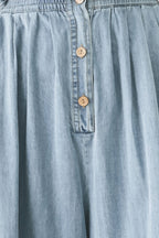 OCEAN AIR DENIM JUMPSUIT