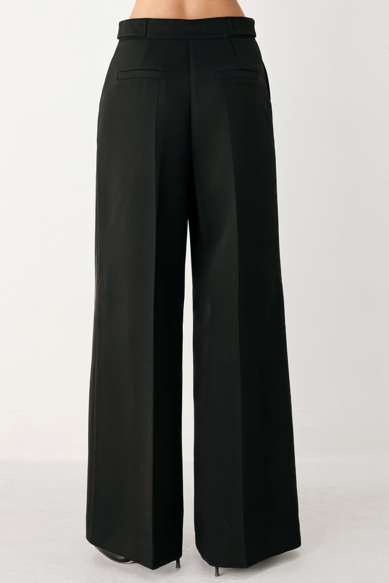 Black Power Palazzo Pants