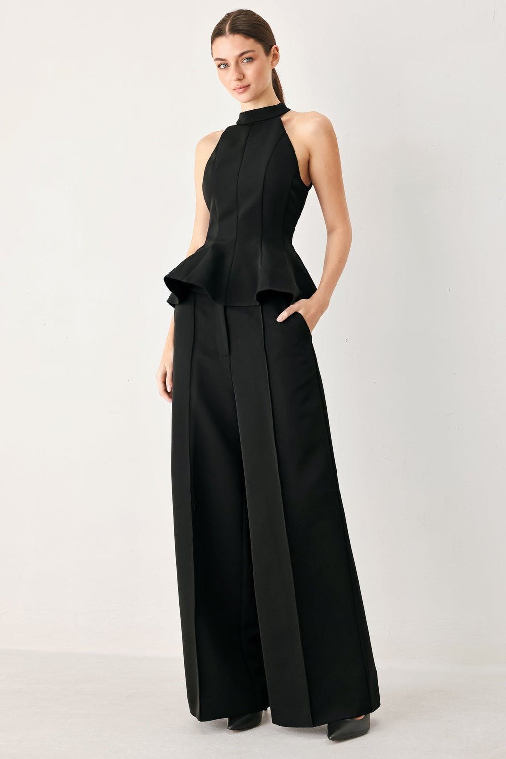 Black Power Palazzo Pants