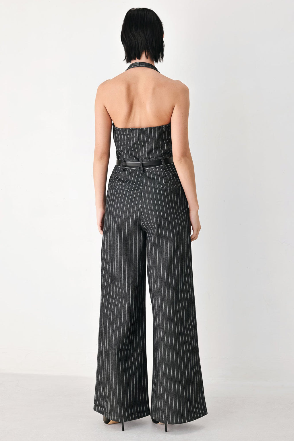 Executive Noir Flow Jumpsuit