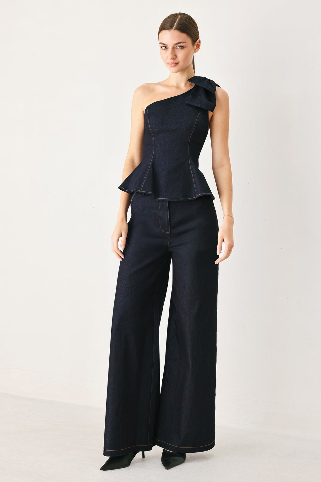 Dark Indigo Denim Pants
