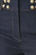 Dark Indigo Denim Pants