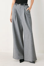 Granite Flow Wide-Leg Pants