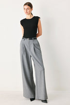 Granite Flow Wide-Leg Pants